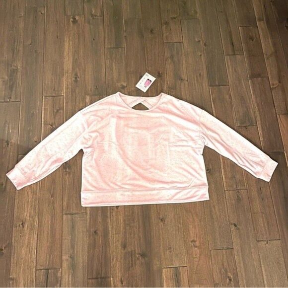 RBX Speckle French Terry Top with Keyhole Back XXL NWT - Picture 1 of 8